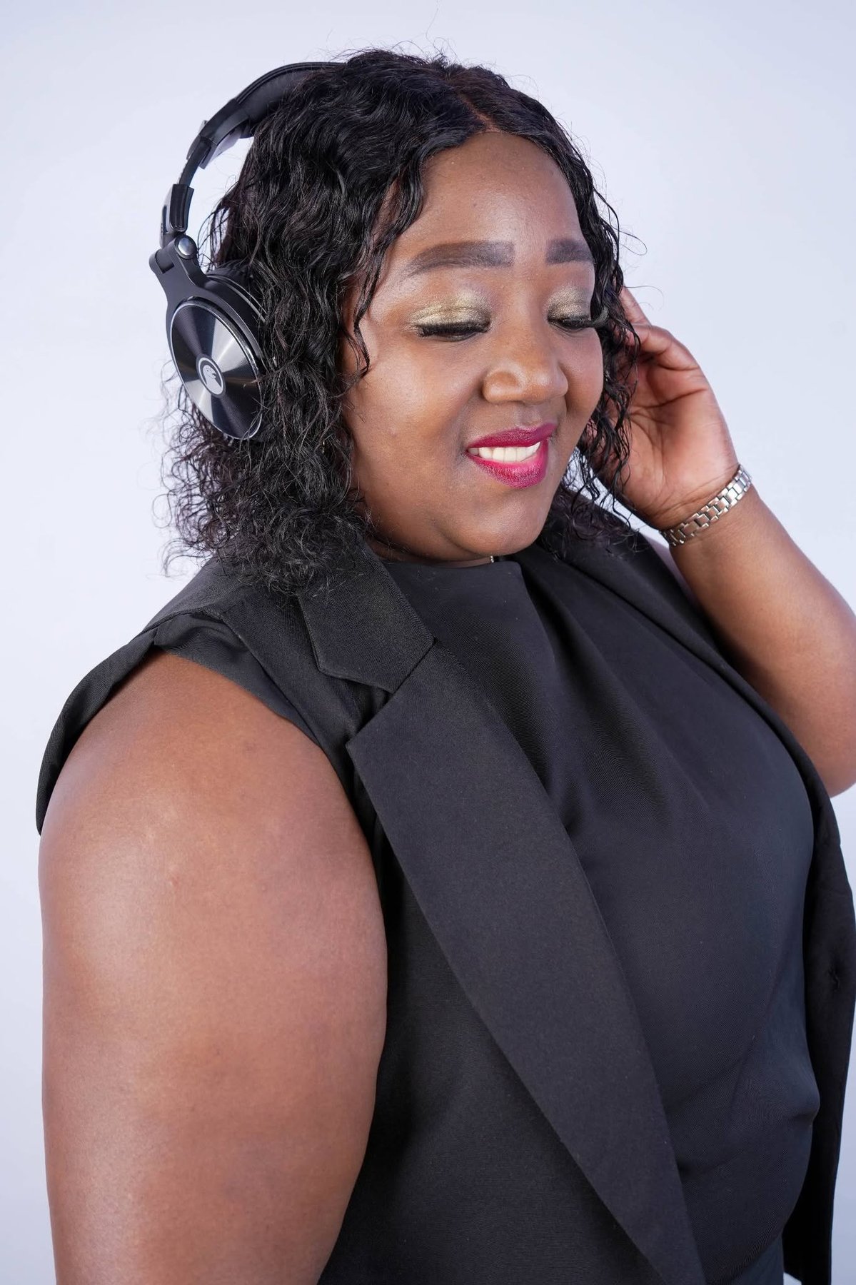 Studio-style portrait